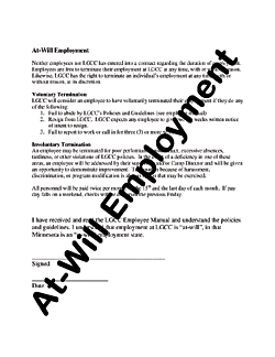 At-Will-Employment